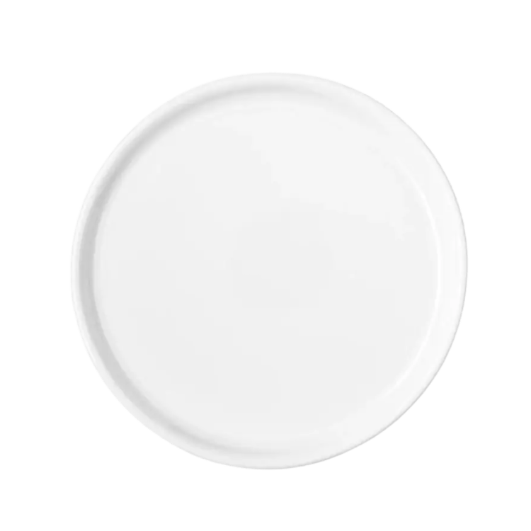 White Santorini Dinner Plate 10.25