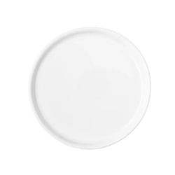 White Santorini Salad Plate 8