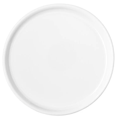 White Melamine Salad Plate 8