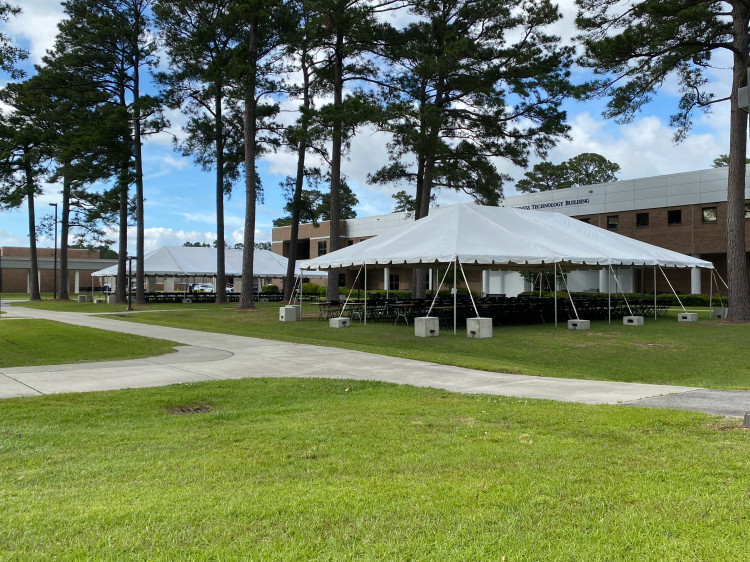 30' X 75' WC Frame Tent (Festival Grade)