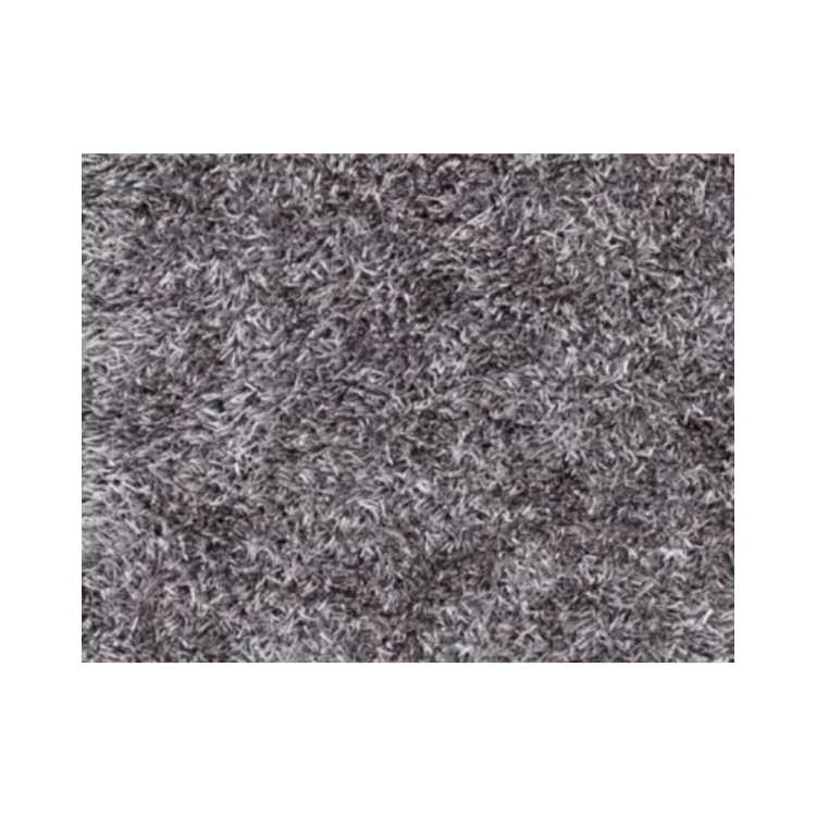 Luxe Gray Shag Rug 5x8
