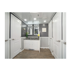 4 Stall Bathroom Trailer