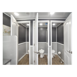 4 Stall Bathroom Trailer