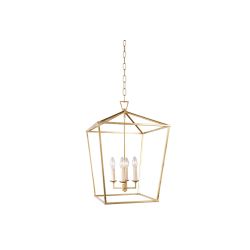 Gold Lantern Chandelier (Small)