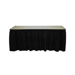 Table Skirt  (Black 30 H) Table Skirt  (Black 30 H)