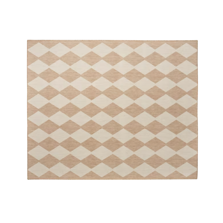 Diamond Jute Rug 5x7