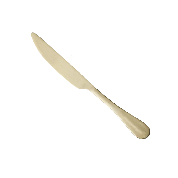 Champagne Gold Dinner Knife