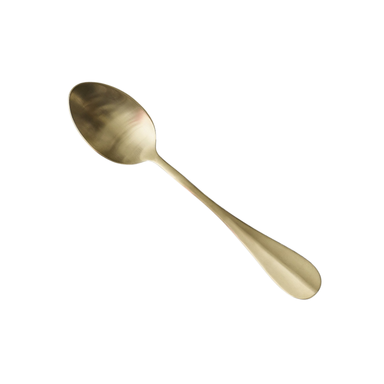Champagne Gold Dessert Spoon