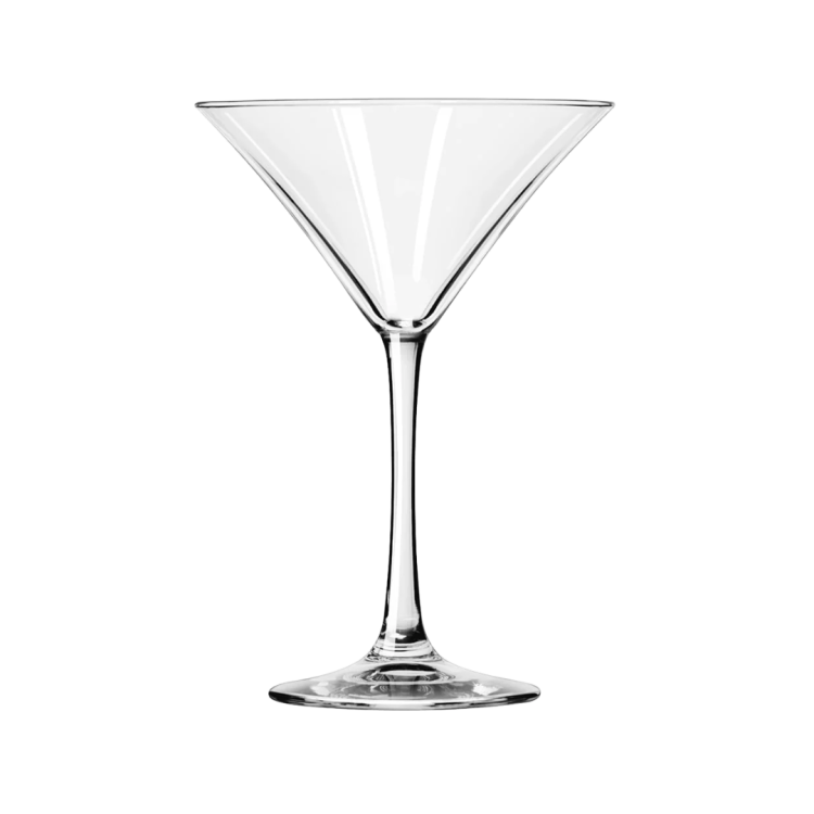 Martini Glass Thin Stem - 8 oz