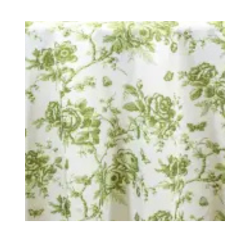 Avocado Toile 120 RND