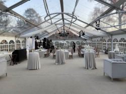 40’ X 64’ Cleartop Gable Structure Tent