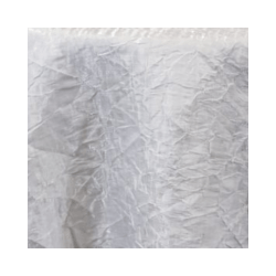 White Iridescent Crush 120 RND