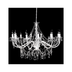 Crystal White Chandelier