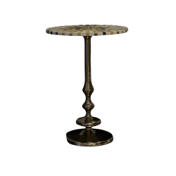 Gold Side Table