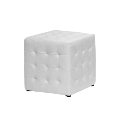 Leather White Stools