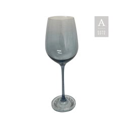 Stone Blue Wine Glass