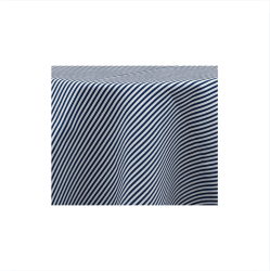Navy Morgan Stripe on Panama 120 RND