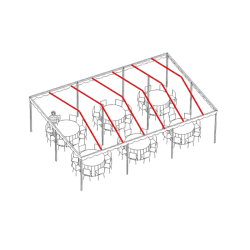 Parallel Structure/Keder Tent Lighting