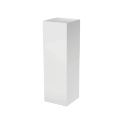 White Pedestal/Column (L)