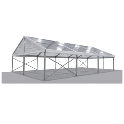 50' X 48' Cleartop Gable Structure Tent