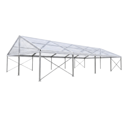 50' X 64' Cleartop Gable Structure Tent