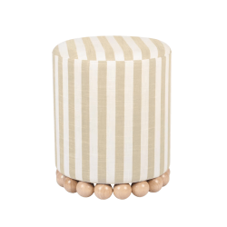 Melo Stripe Ottoman